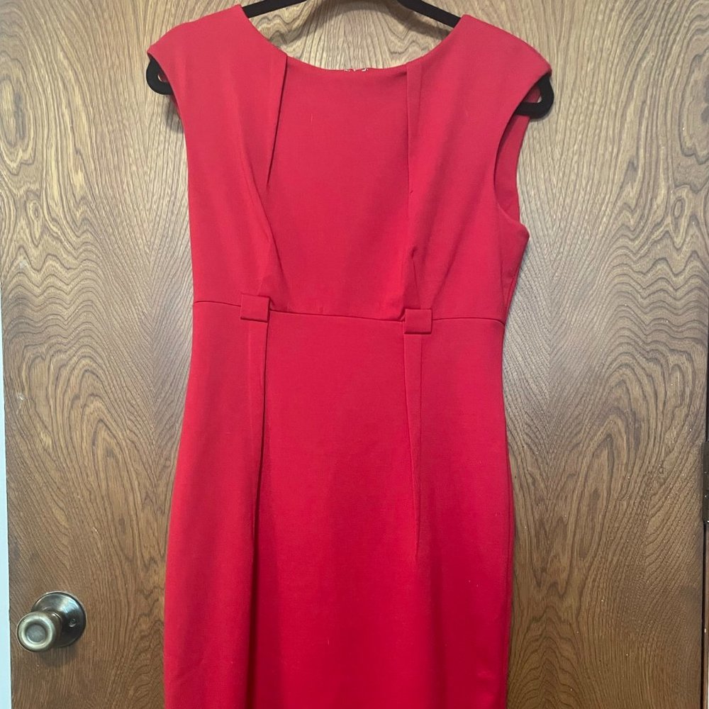 Calvin Klein 4 red dress
